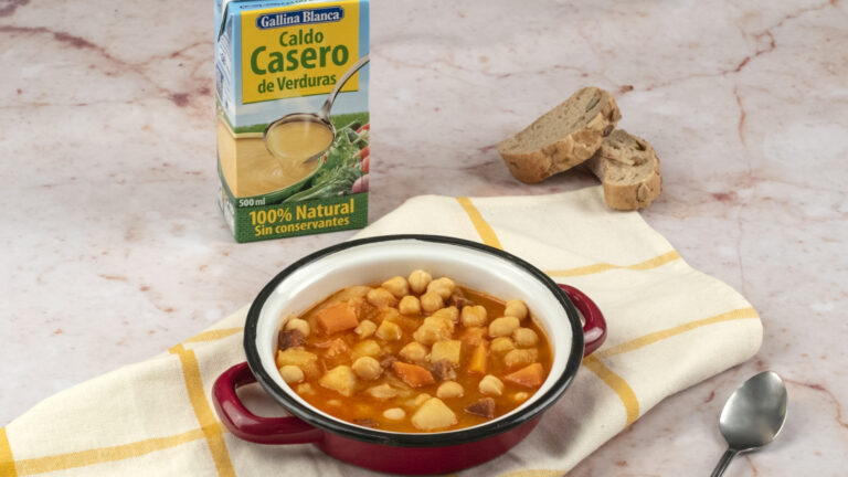 Garbanzos con repollo