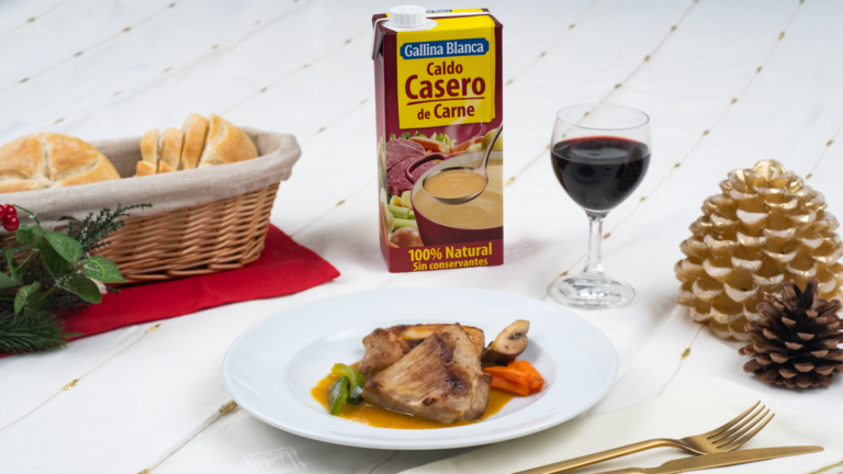 Secreto de cerdo en salsa