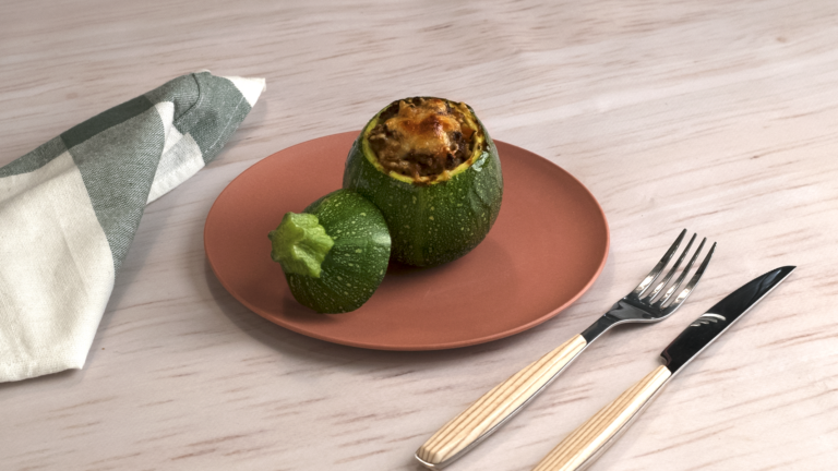 Calabacines rellenos