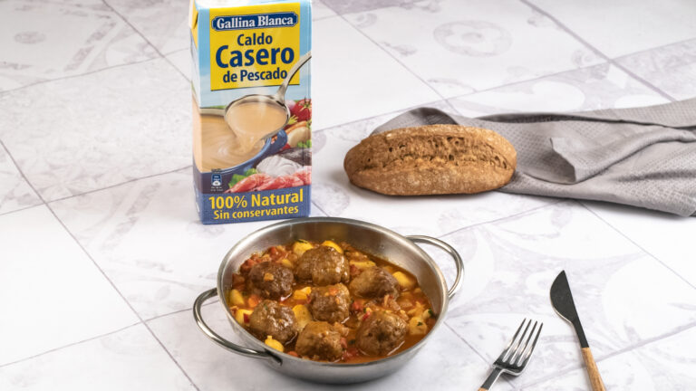 Albóndigas con sepia