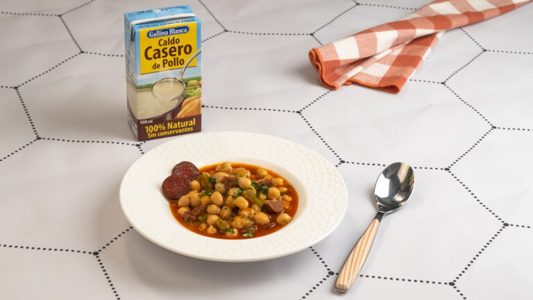 Garbanzos con chorizo