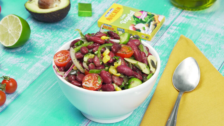 Ensalada de alubias rojas