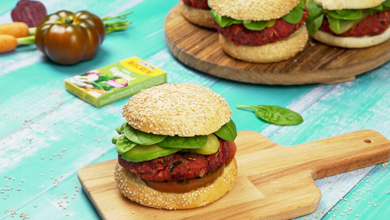 Hamburguesa de seitán