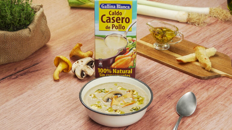 Crema de setas casera