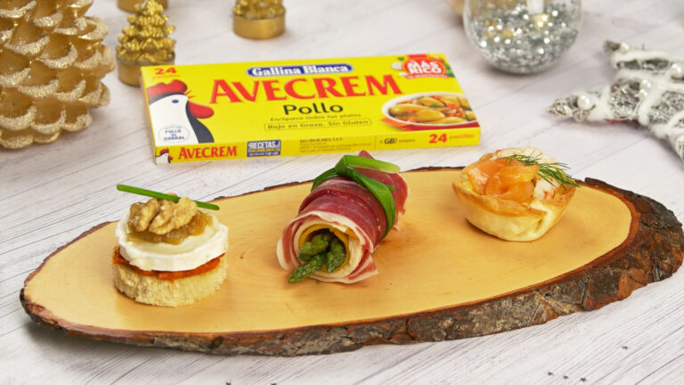 Canapés para Navidad