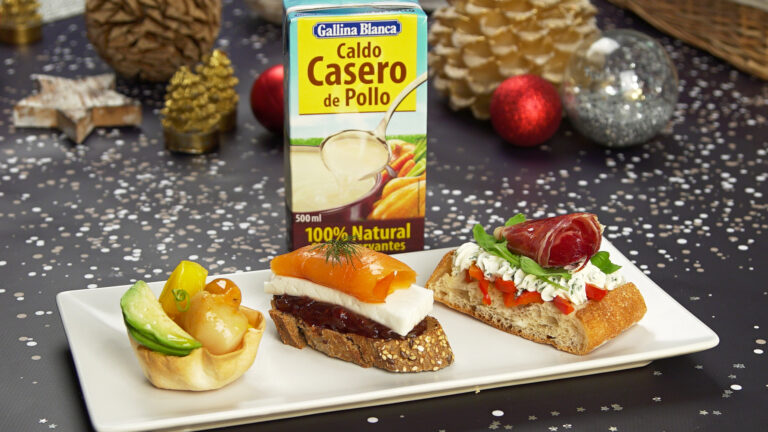 Montaditos para Navidad