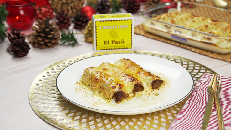 Canelones de Navidad tradicionales