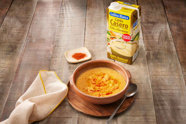 Sopa de ajo con Thermomix