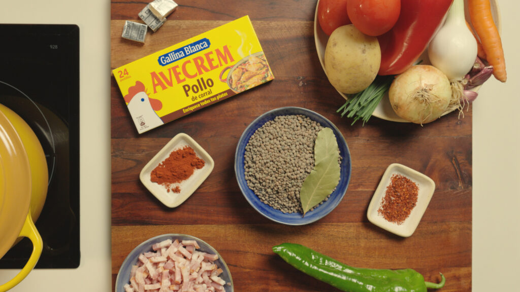 Preparación de los ingredientes