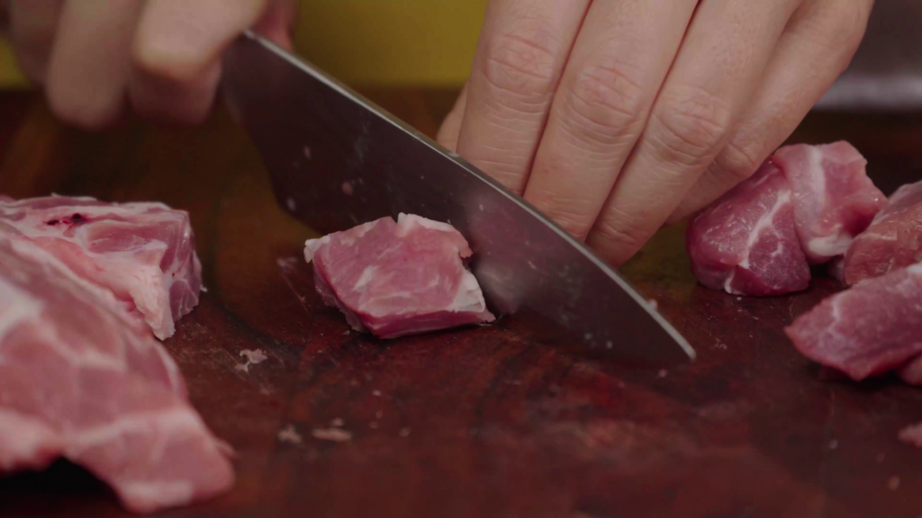 Preparación inicial de los ingredientes