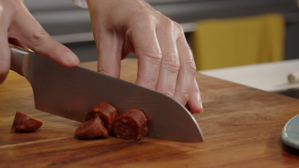 Preparación de ingredientes