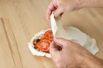 Preparar la base de la empanada