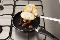 Cocción y mezcla de las migas