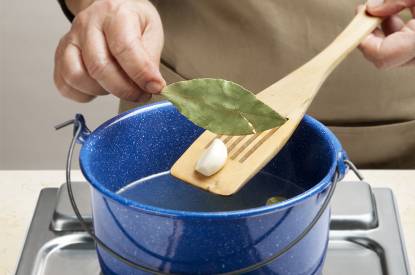 Preparar el caldo base