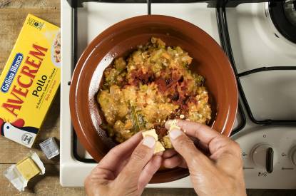 Finalización y servicio del plato