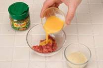 Preparación de los galets rellenos