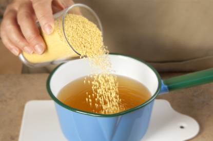 Cocción del cuscús