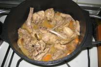 Cocción del conejo