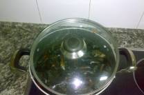 Cocer mejillones al vapor