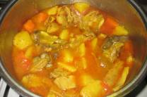 Preparación de las costillas