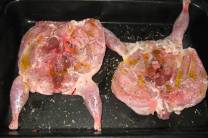 Preparar las codornices