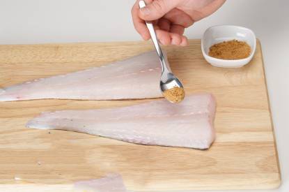 Preparación inicial de ingredientes