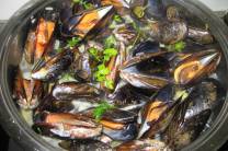 Preparar los mejillones