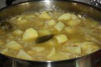 Incorporar el majado y el azafrán