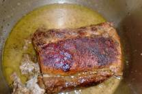 Deja reposar la carne