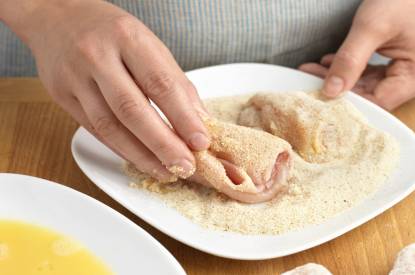 Cocción de los rollitos y horneado