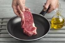 Cocinar el entrecot de ternera