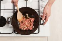 Rellenar los macarrones