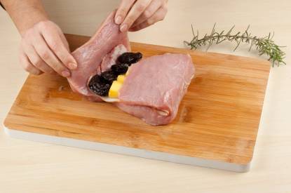 Dorar el lomo de cerdo