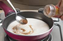 Preparación de la bechamel