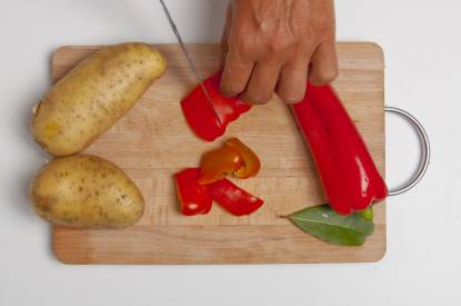 Sofreír los ingredientes iniciales