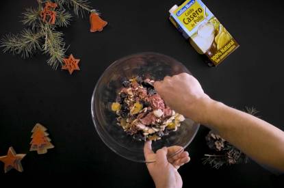 Preparar el pollo y el relleno