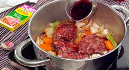 Preparar la Base del meloso de ternera