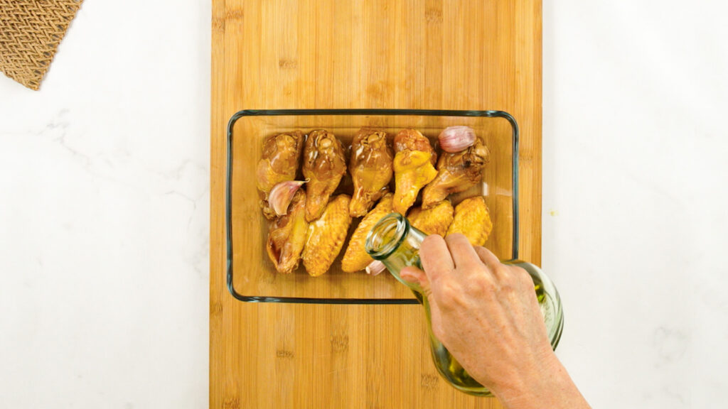 Colocar en la bandeja