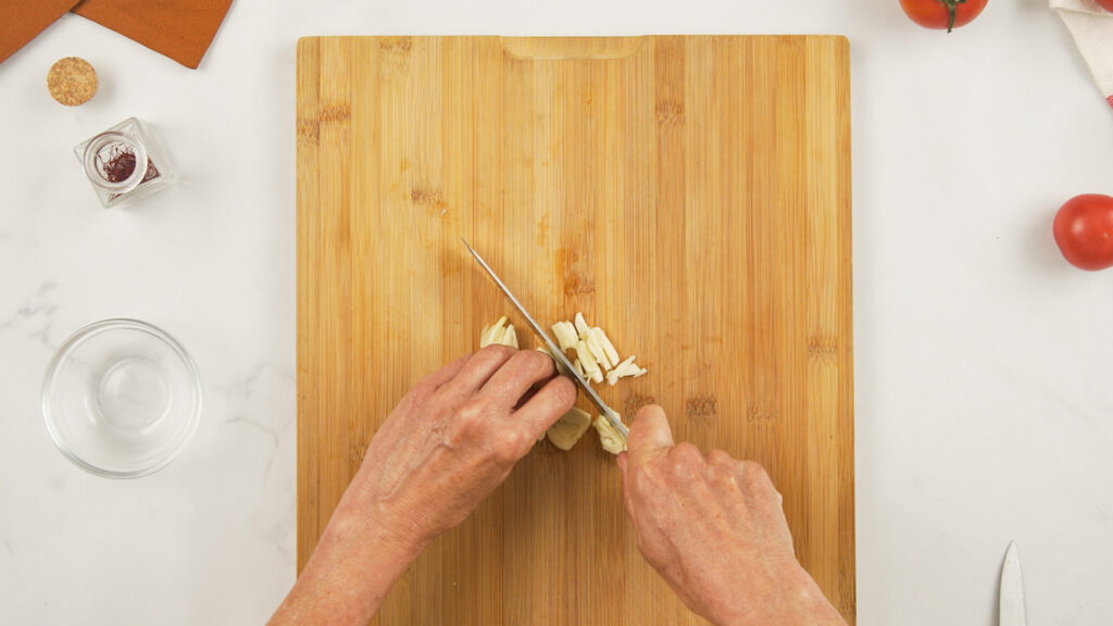 Preparar los ingredientes