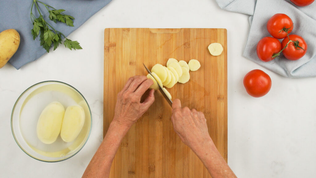 Preparación de los ingredientes