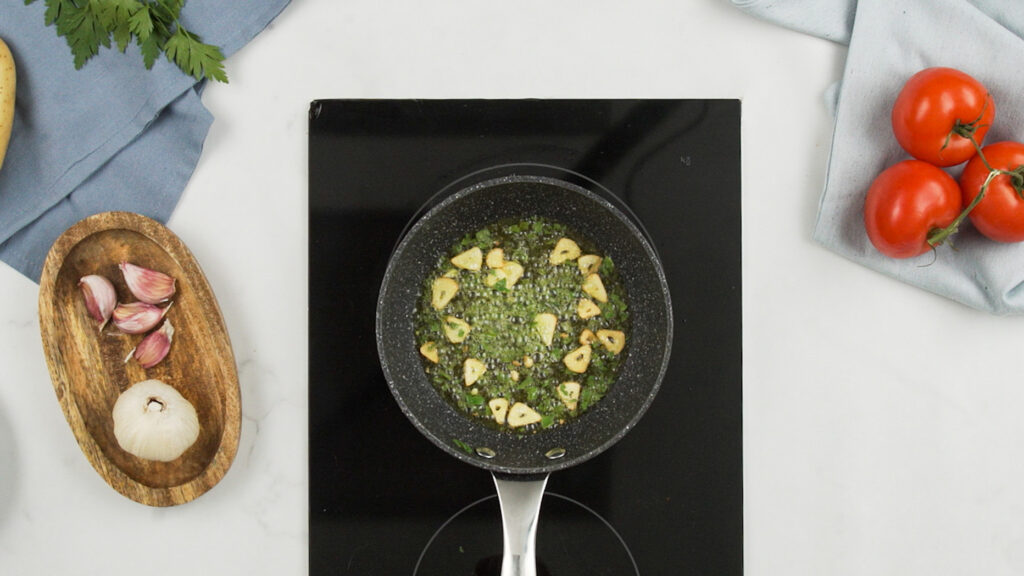 Finalización y salsa