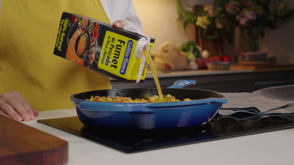 Sofreír los vegetales