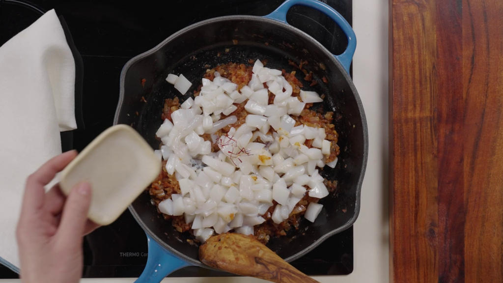 Incorporación de la sepia