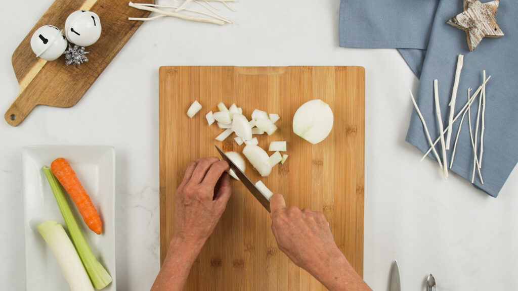 Preparación de los ingredientes