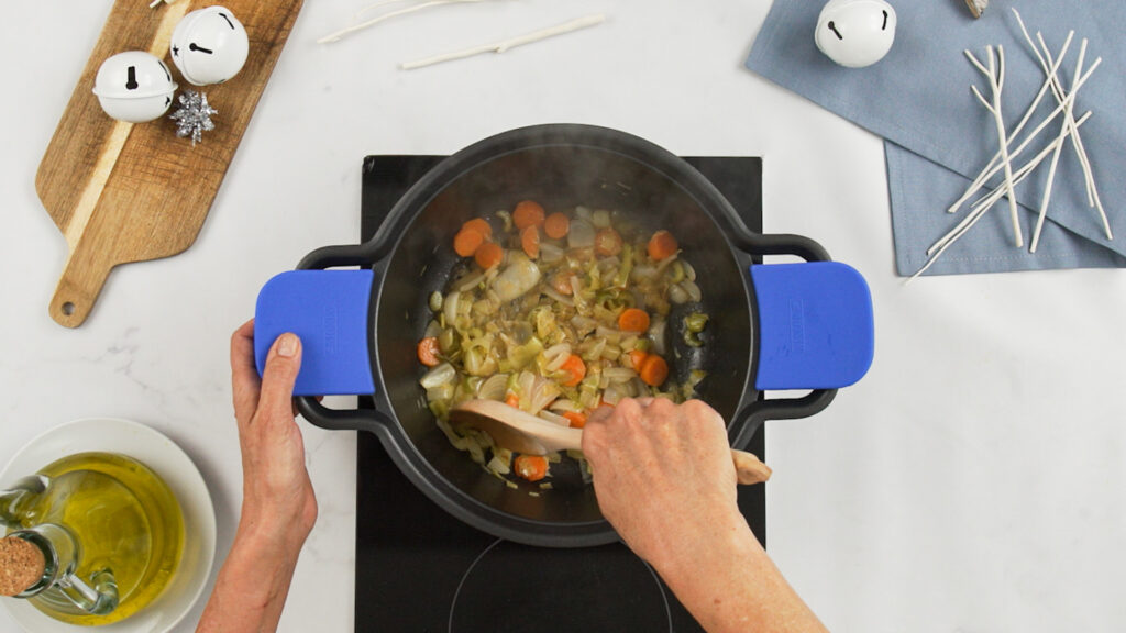 Sofreír las verduras