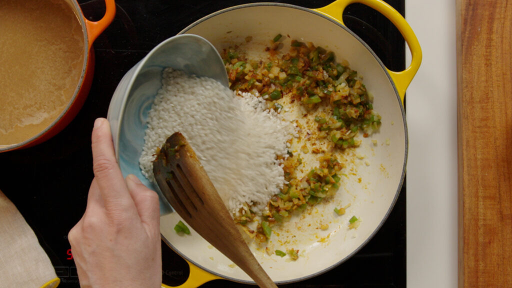 Comenzando la cocción