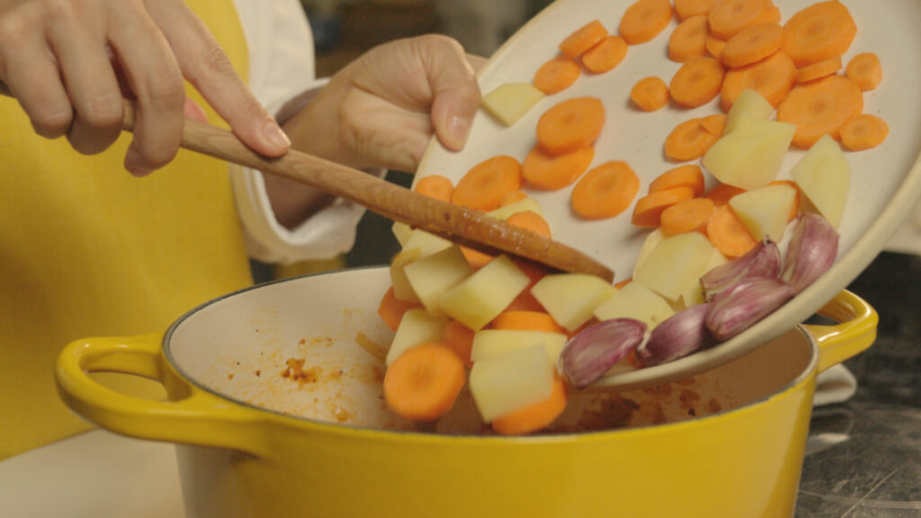 Integrar las verduras