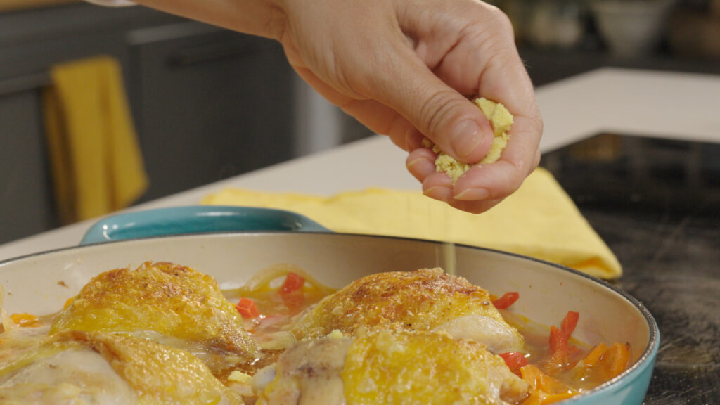 Incorporación de verduras