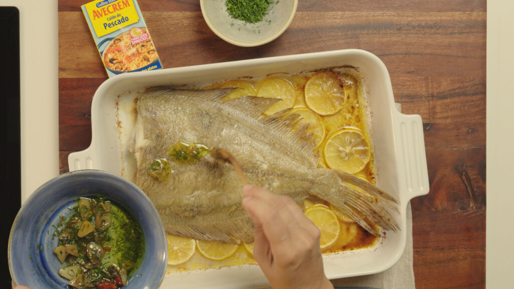 Toque final y servir