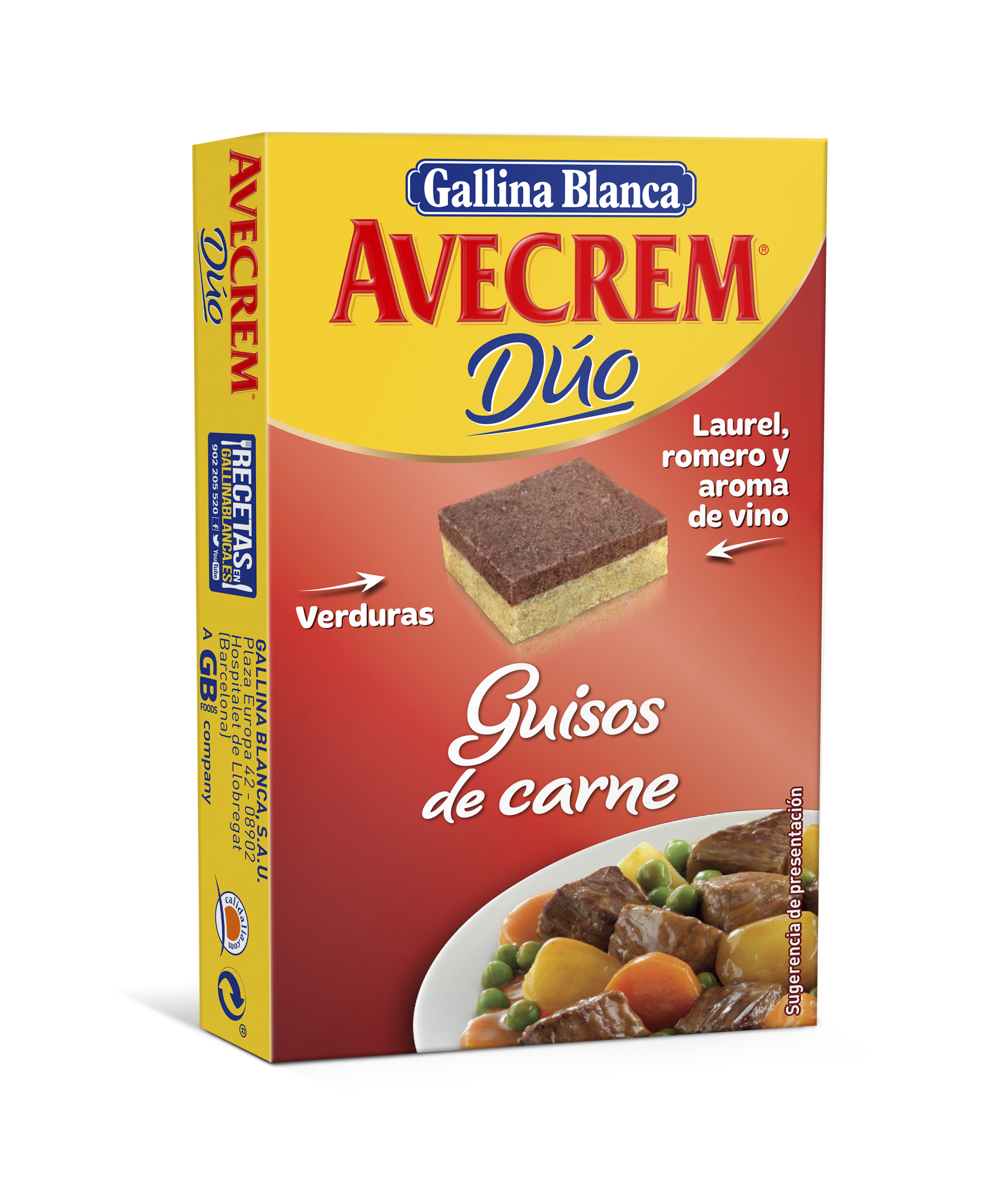 Avecrem Dúo Guisos De Carne